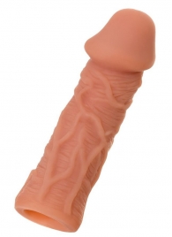 Телесная реалистичная насадка KOKOS Extreme Sleeve 05 с дополнительной стимуляцией - 12,7 см. - KOKOS - в Иркутске купить с доставкой Телесная реалистичная насадка KOKOS Extreme Sleeve 05 с дополнительной стимуляцией - 12,7 см. - KOKOS - в Иркутске купить с доставкой