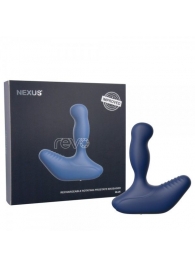 Синий вибромассажер простаты NEXUS REVO 2.0 с вращающейся головкой - Nexus Range - в Иркутске купить с доставкой Синий вибромассажер простаты NEXUS REVO 2.0 с вращающейся головкой - Nexus Range - в Иркутске купить с доставкой