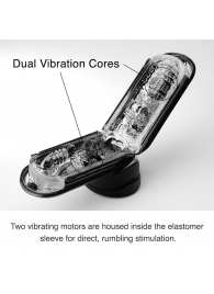 Черный мастурбатор Flip Zero с вибрацией - Tenga - в Иркутске купить с доставкой Черный мастурбатор Flip Zero с вибрацией - Tenga - в Иркутске купить с доставкой