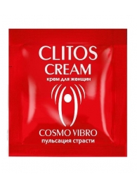 Пробник возбуждающего крема для женщин Clitos Cream - 1,5 гр. - Биоритм - купить с доставкой в Иркутске