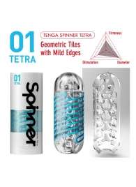 Мастурбатор SPINNER Tetra - Tenga - в Иркутске купить с доставкой