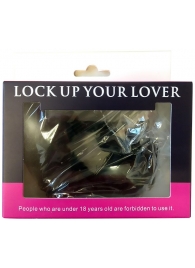 Черные меховые наручники Love с ключиками - Baile - купить с доставкой в Иркутске