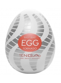 Мастурбатор-яйцо EGG Tornado - Tenga - в Иркутске купить с доставкой