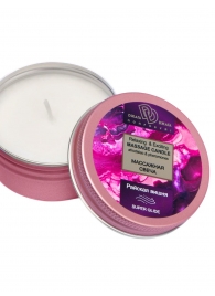 Массажная свеча  Райская вишня - БиоМед - купить с доставкой в Иркутске