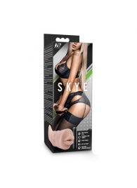 Телесный мастурбатор-ротик Skye - Blush Novelties - в Иркутске купить с доставкой