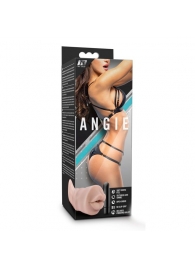 Телесный мастурбатор-ротик Angie - Blush Novelties - в Иркутске купить с доставкой