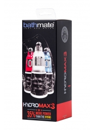 Красная гидропомпа HydroMAX3 - Bathmate - в Иркутске купить с доставкой