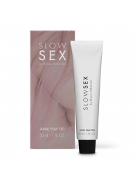 Лубрикант на водной основе Slow Sex Anal Play Gel - 30 мл. - Bijoux Indiscrets - купить с доставкой в Иркутске