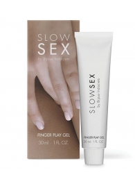 Гель для мастурбации с ароматом кокоса Slow Sex Finger Play Gel - 30 мл. - Bijoux Indiscrets - купить с доставкой в Иркутске