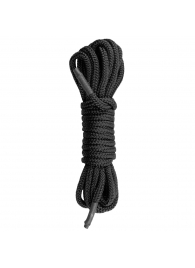 Черная веревка для бондажа Easytoys Bondage Rope - 5 м. - Easy toys - купить с доставкой в Иркутске