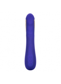 Фиолетовый вибратор с электростимуляцией Intimate E-Stimulator Petite Wand - 18,5 см. - California Exotic Novelties - купить с доставкой в Иркутске