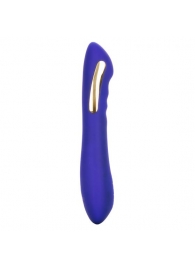 Фиолетовый вибратор с электростимуляцией Intimate E-Stimulator Petite Wand - 18,5 см. - California Exotic Novelties - купить с доставкой в Иркутске