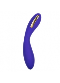 Фиолетовый вибратор с электростимуляцией Intimate E-Stimulator Wand - 21,5 см. - California Exotic Novelties - купить с доставкой в Иркутске