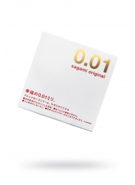 Супертонкий презерватив Sagami Original 0.01 - 1 шт. - Sagami - купить с доставкой в Иркутске