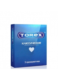 Гладкие презервативы Torex  Классические  - 3 шт. - Torex - купить с доставкой в Иркутске