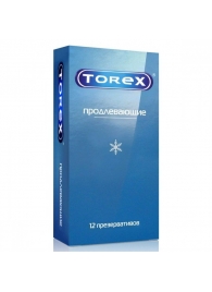 Презервативы Torex  Продлевающие  с пролонгирующим эффектом - 12 шт. - Torex - купить с доставкой в Иркутске