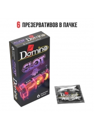 Ароматизированные презервативы DOMINO  Фруктовый слот  - 6 шт. - Domino - купить с доставкой в Иркутске
