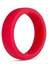 Красное эрекционное кольцо Silicone Go Pro Cock Ring - Blush Novelties - в Иркутске купить с доставкой