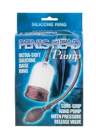 Помпа на головку фаллоса Penis Head Pump - Seven Creations - в Иркутске купить с доставкой