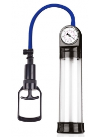 Прозрачная вакуумная помпа Sex Expert с манометром - Sex Expert - в Иркутске купить с доставкой