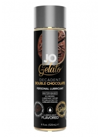 Лубрикант с ароматом шоколада JO GELATO DECADENT DOUBLE CHOCOLATE - 120 мл. - System JO - купить с доставкой в Иркутске