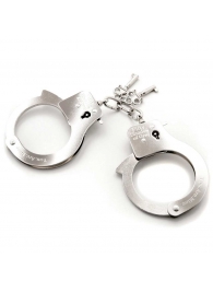 Металлические наручники Metal Handcuffs - Fifty Shades of Grey - купить с доставкой в Иркутске