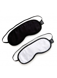 Набор из двух масок на глаза Soft Blindfold Twin Pack - Fifty Shades of Grey - купить с доставкой в Иркутске