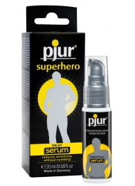 Сыворотка-пролонгатор pjur SUPERHERO Delay Serum - 20 мл. - Pjur - купить с доставкой в Иркутске