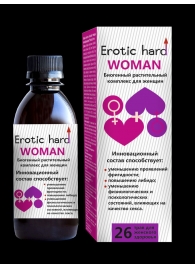 Женский биогенный концентрат для повышения либидо Erotic hard Woman - 250 мл. - Erotic Hard - купить с доставкой в Иркутске