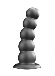 Черная насадка-плаг на харнесс PLATINUM 9 - 24 см. - LOVETOY (А-Полимер) - купить с доставкой в Иркутске