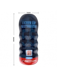 Мастурбатор-вагина Vacuum Cup Masturbator - Baile - в Иркутске купить с доставкой