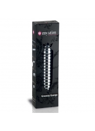 Рельефный фаллос для интенсивного электросекса Groovey George - 20 см. - MyStim - купить с доставкой в Иркутске