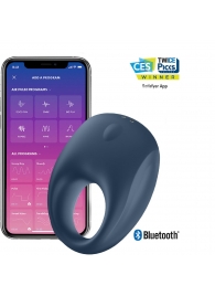 Эрекционное кольцо Satisfyer Strong One с возможностью управления через приложение - Satisfyer - в Иркутске купить с доставкой