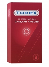 Презервативы Torex  Сладкая любовь  с ароматом клубники - 12 шт. - Torex - купить с доставкой в Иркутске