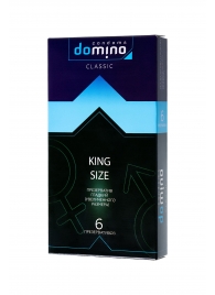 Презервативы увеличенного размера DOMINO Classic King size - 6 шт. - Domino - купить с доставкой в Иркутске