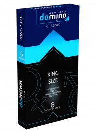 Презервативы увеличенного размера DOMINO Classic King size - 6 шт. - Domino - купить с доставкой в Иркутске