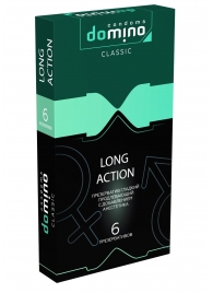 Презервативы с пролонгирующим эффектом DOMINO Classic Long action - 6 шт. - Domino - купить с доставкой в Иркутске