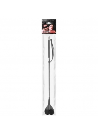 Черный стек с наконечником-сердечком - 54 см. - Notabu - купить с доставкой в Иркутске