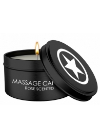 Массажная свеча с ароматом розы Massage Candle - Shots Media BV - купить с доставкой в Иркутске