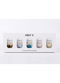 Набор из 5 мастурбаторов Hedy X5 Mixed - Svakom - в Иркутске купить с доставкой