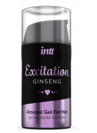 Женский возбуждающий интимный гель Excitation Ginseng - 15 мл. - INTT - купить с доставкой в Иркутске