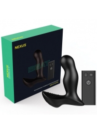 Черный вибромассажер простаты NEXUS Beat - 12 см. - Nexus Range - в Иркутске купить с доставкой