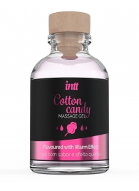 Массажный гель с согревающим эффектом Cotton Candy - 30 мл. - INTT - купить с доставкой в Иркутске