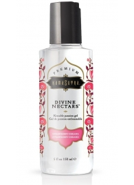 Гель-лубрикант на водной основе Divine Nectars Strawberry Dream с ароматом клубники - 150 мл. - Kama Sutra - купить с доставкой в Иркутске