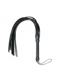 Черный флоггер Flogger Whip - 46 см. - Easy toys - купить с доставкой в Иркутске