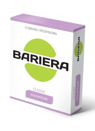 Классические презервативы Bariera Classic - 3 шт. - Bariera - купить с доставкой в Иркутске