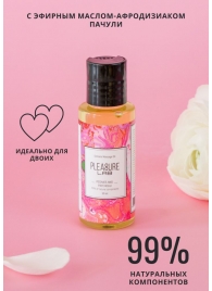 Массажное масло Pleasure Lab Delicate с ароматом пиона и пачули - 50 мл. - Pleasure Lab - купить с доставкой в Иркутске