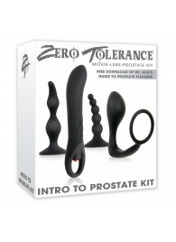 Набор стимуляторов простаты Intro To Prostate Kit - Zero Tolerance - в Иркутске купить с доставкой