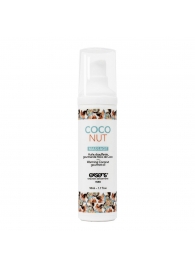 Разогревающее массажное масло с ароматом кокоса Gourmet Coconut - 50 мл. - Exsens - купить с доставкой в Иркутске