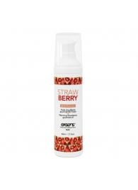 Разогревающее массажное масло  с ароматом клубники Gourmet Strawberry - 50 мл. - Exsens - купить с доставкой в Иркутске